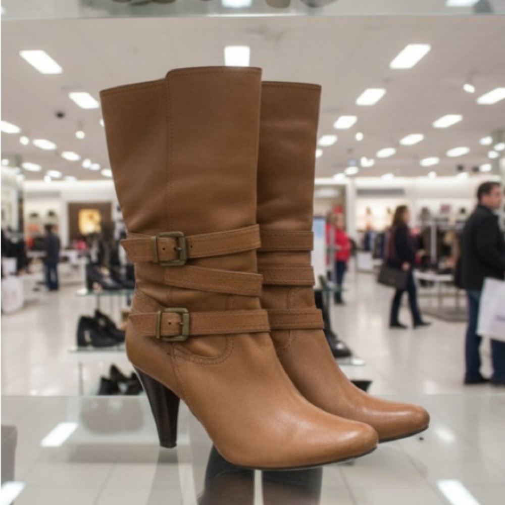 BCBG Brown Heeled Boots